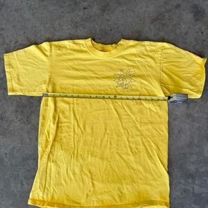 Anvil Men's Yellow T-shirt